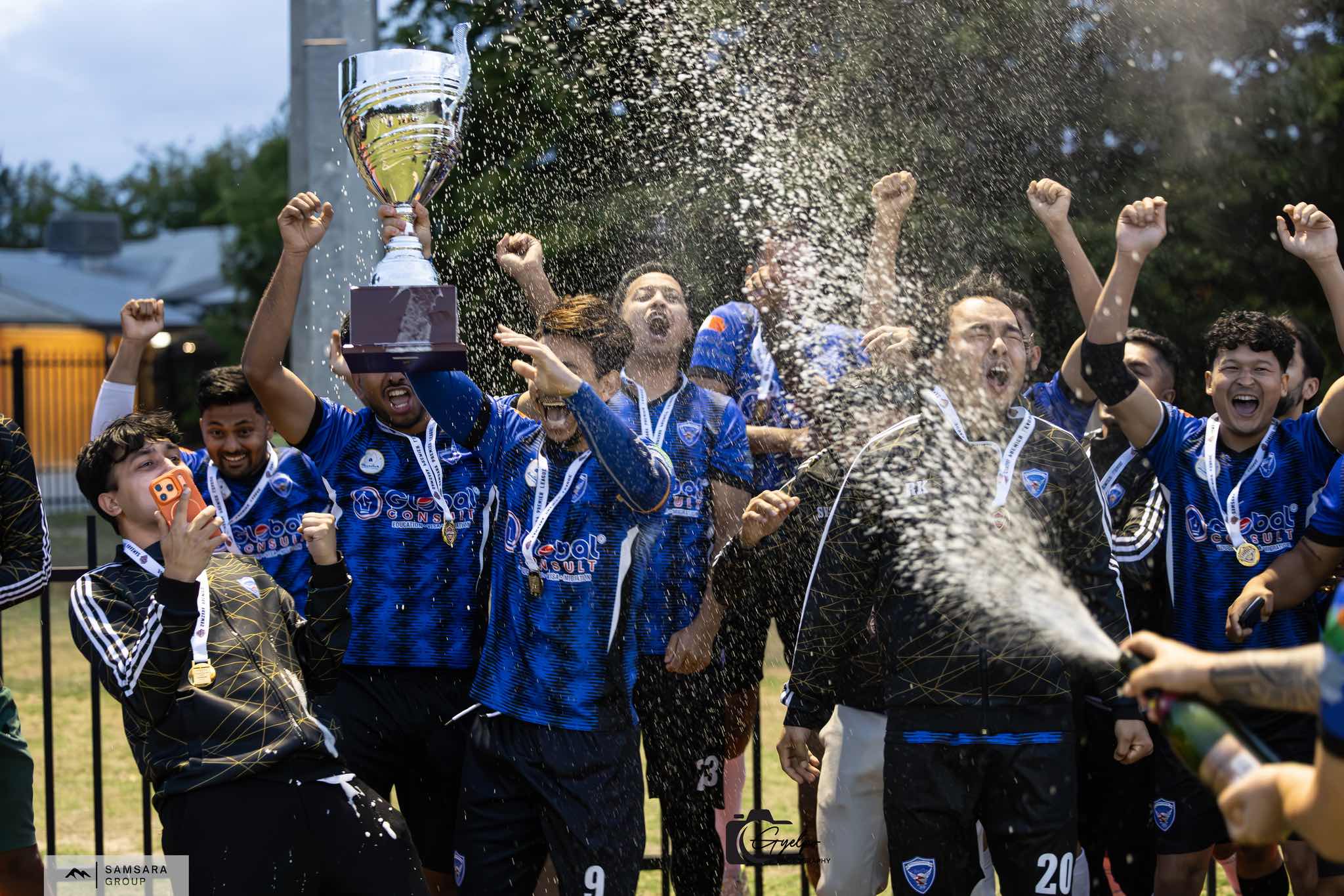 Khukuri Canberra celebrate the final